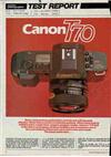 Canon T 70 manual