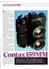 Contax 159 MM manual. Camera Instructions.