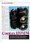 Contax 159 MM manual. Camera Instructions.