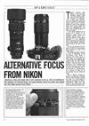 Nikon 70-210/4-5.6 manual. Camera Instructions.