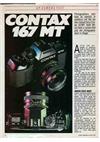 Contax 167 MT manual. Camera Instructions.