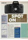 Nikon F 801 s manual. Camera Instructions.