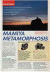 Mamiya M 645 Pro manual. Camera Instructions.