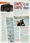 Minolta Dynax 300 si manual. Camera Instructions.