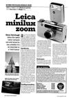 Leica Minilux Zoom manual. Camera Instructions.