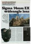 Sigma 14/2.8 manual. Camera Instructions.