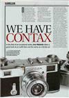 Zeiss Ikon Contax 2 manual. Camera Instructions.
