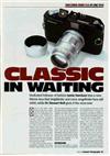 Voigtlander 90/3.5 manual. Camera Instructions.