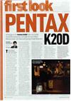 Pentax K 20 D manual. Camera Instructions.