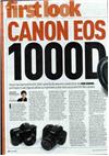 Canon EOS 1000D manual. Camera Instructions.