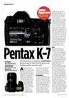 Pentax K 7 manual. Camera Instructions.