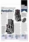 Mamiya C 3 manual. Camera Instructions.