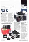 Alpa 9 d manual. Camera Instructions.