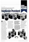 Voigtlander Prominent manual. Camera Instructions.