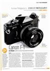 Canon F 1 manual. Camera Instructions.