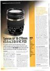 Tamron 18-270/3.5-6.3 manual. Camera Instructions.