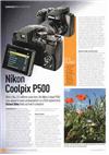 Nikon Coolpix P500 manual. Camera Instructions.