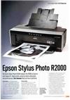 Epson R 2000 Stylus Photo manual. Camera Instructions.