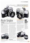 Ricoh Singlex TLS 401 manual. Camera Instructions.