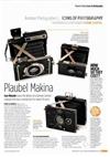 Plaubel Makina 670 manual. Camera Instructions.