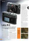 Leica M E manual. Camera Instructions.