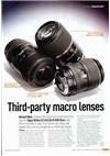 Sigma 105/2.8 manual. Camera Instructions.