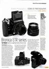 Bronica ETR S manual. Camera Instructions.