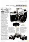 Miranda F manual. Camera Instructions.