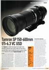 Tamron 150-600/5-6.3 manual. Camera Instructions.