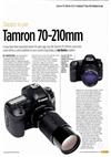 Tamron 70-210/3.8-4 manual. Camera Instructions.