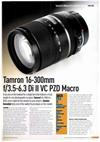 Tamron 16-300/3.5-6.3 manual. Camera Instructions.