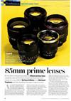 Zeiss Ikon 85/1.4 manual. Camera Instructions.