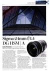Sigma 24/1.4 manual. Camera Instructions.