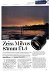 Zeiss Ikon 85/1.4 manual. Camera Instructions.