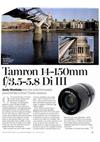 Tamron 14-150/3.5-5.8 manual. Camera Instructions.