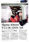 Sigma 40/1.4 manual. Camera Instructions.