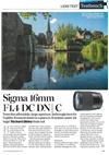 Sigma 16/1.4 manual. Camera Instructions.