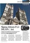 Sigma 50/1.4 manual. Camera Instructions.