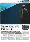 Sigma 50/2 manual. Camera Instructions.