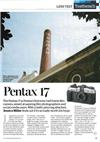 Pentax 17 manual. Camera Instructions.