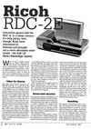 Ricoh RDC 2 E manual. Camera Instructions.