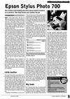 Epson 700 Stylus Photo manual. Camera Instructions.