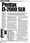 Pentax EI2000 manual. Camera Instructions.