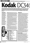 Kodak DC 3400 manual. Camera Instructions.