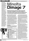 Minolta Dimage 7 manual. Camera Instructions.
