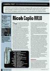 Ricoh Caplio RR 10 manual. Camera Instructions.