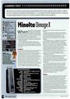 Minolta Dimage X manual. Camera Instructions.