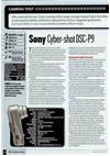 Sony Cyber-shot P9 manual. Camera Instructions.