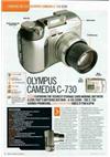 Olympus C 730 UZ manual. Camera Instructions.