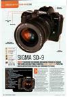 Sigma SD 9 manual. Camera Instructions.